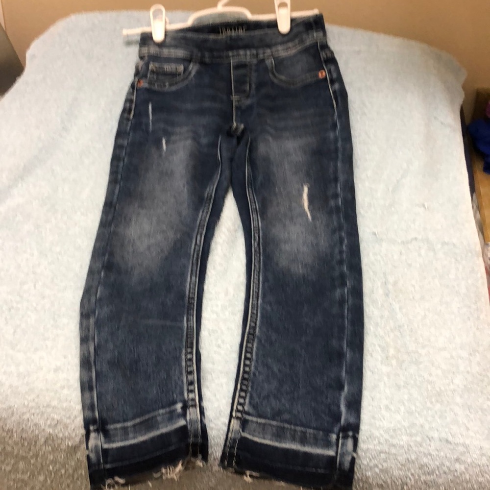 girls stylish jeans 2pair great condition